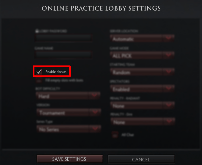 Dota 2 Console Commands, Cheats, Launch Options naguide
