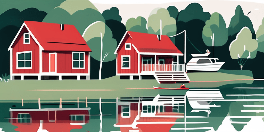 Davidson Waterfront Cabins For Sale in Davidson NC