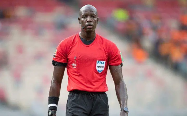 Issa Sy to officiate the Nigeria vs Algeria AFCON match.