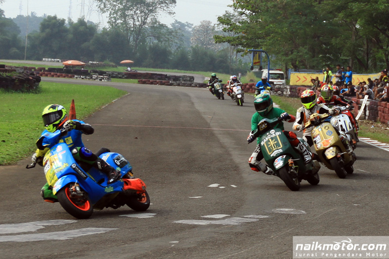 Dapscoots Borong Podium Di Indonesia Scooter Championship 2017 Seri 2