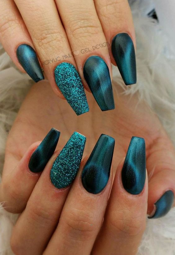 Tuyển chọn 200 mẫu nail designs teal được yêu thích nhất
