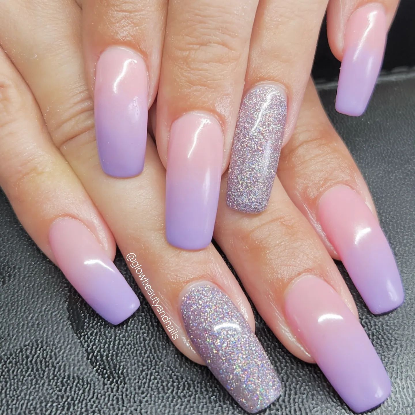 43+ Chic Purple Ombre Nails Ideas to Copy [2024] Nail Designs Daily