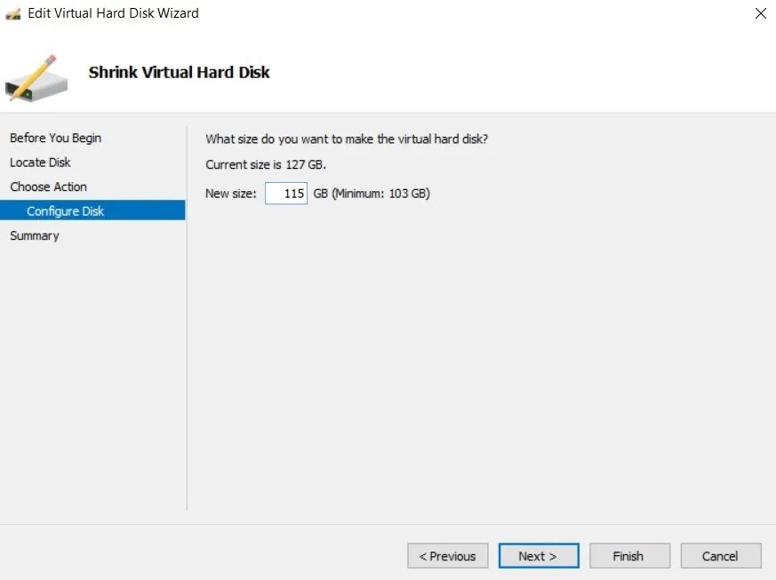 Shrink and Compact Virtual Hard Disks In HyperV (Guide)