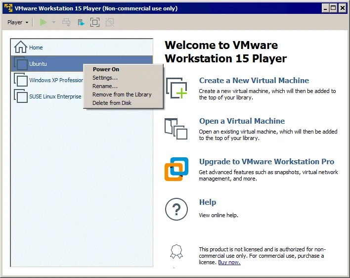 VMware Workstation Pro vs VMware Workstation Player