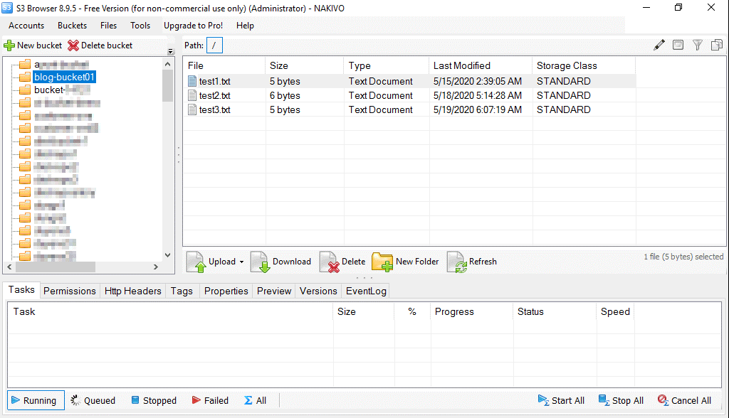 How To Use Amazon S3 Browser for Windows