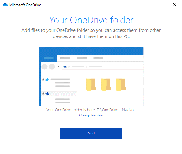 How to Use OneDrive and Configure a Backup Folder
