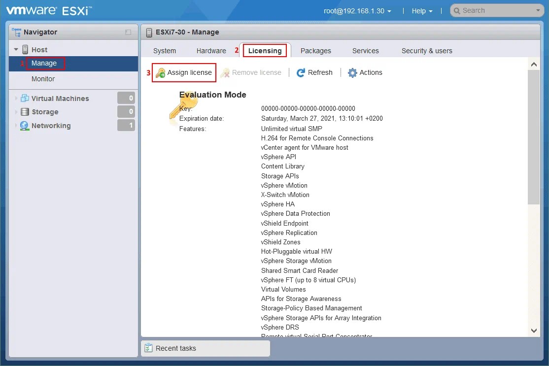 VMware ESXi And VCenter Licensing In VMware VSphere, 44 OFF