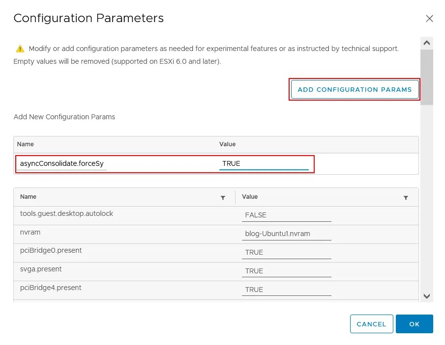 How to Fix Virtual Machine Consolidation Needed Status