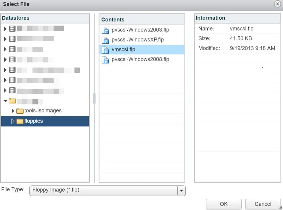 How to Add a Virtual Floppy Drive to VMware VMs