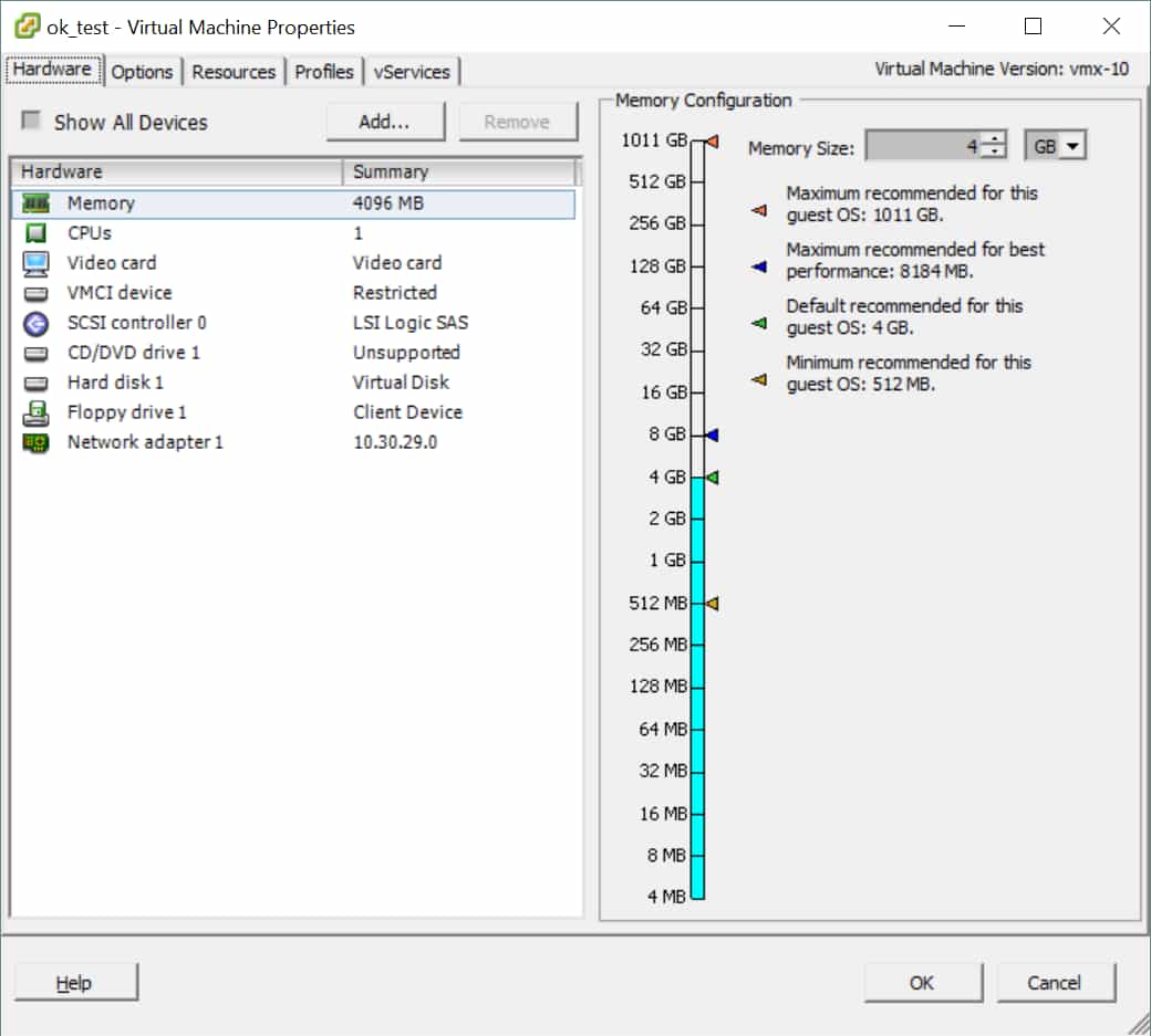 How to Add a Virtual Floppy Drive to VMware VMs