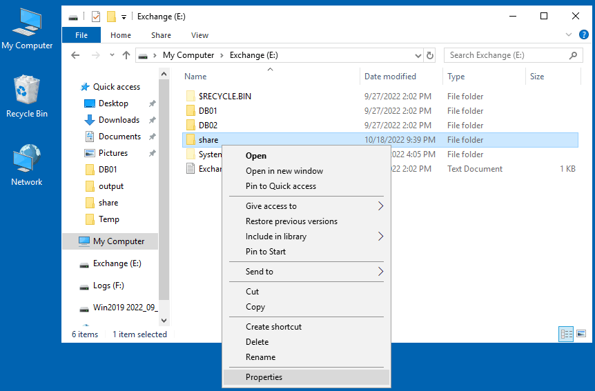 How to Create a File Share in Windows Server