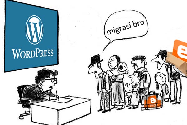 Cara backup dan restore di wordpress; Alasan Migrasi Blog Dari Blogspot Ke Wordpress Nama Blogku
