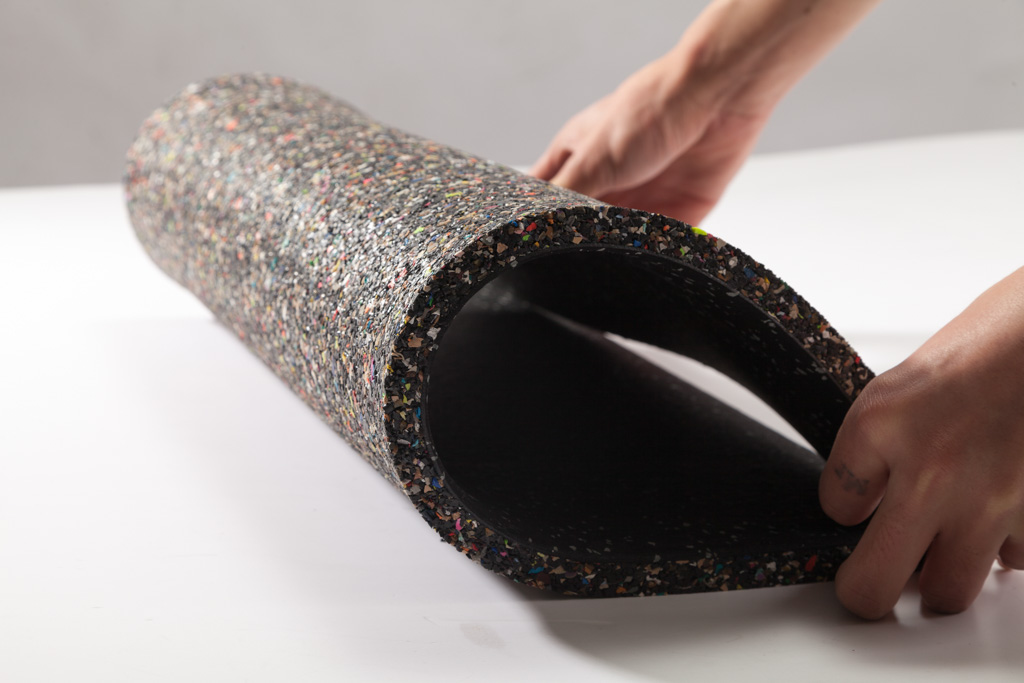 China Factory Outlets Crossfit Gym Rubber Flooring 1000 x 1000 mm