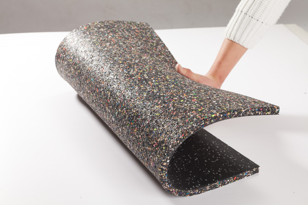 China Fitness Floor Laminated Rubber Mats RoHS Certified factory and