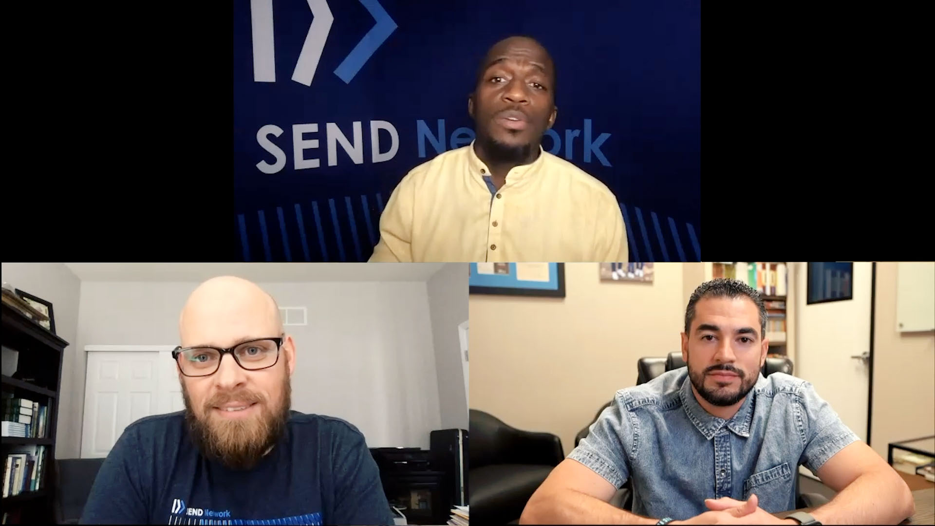 New cohosts join Dhati Lewis! Send Network