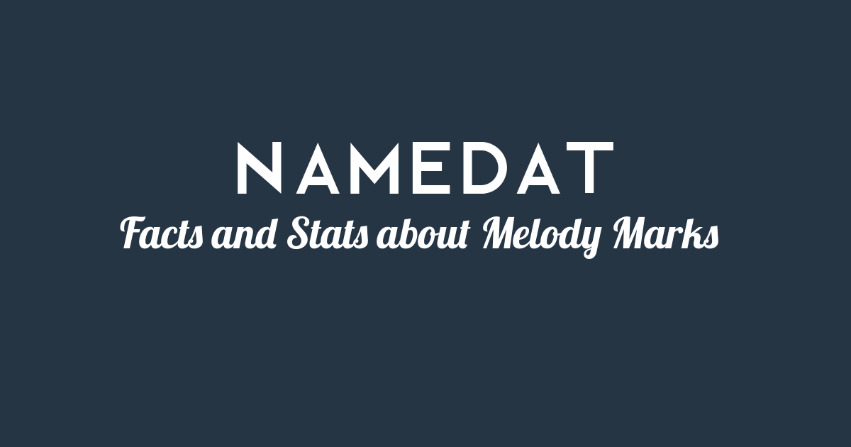 Melody Marks: Background Data, Facts, Social Media, Net Worth and more!
