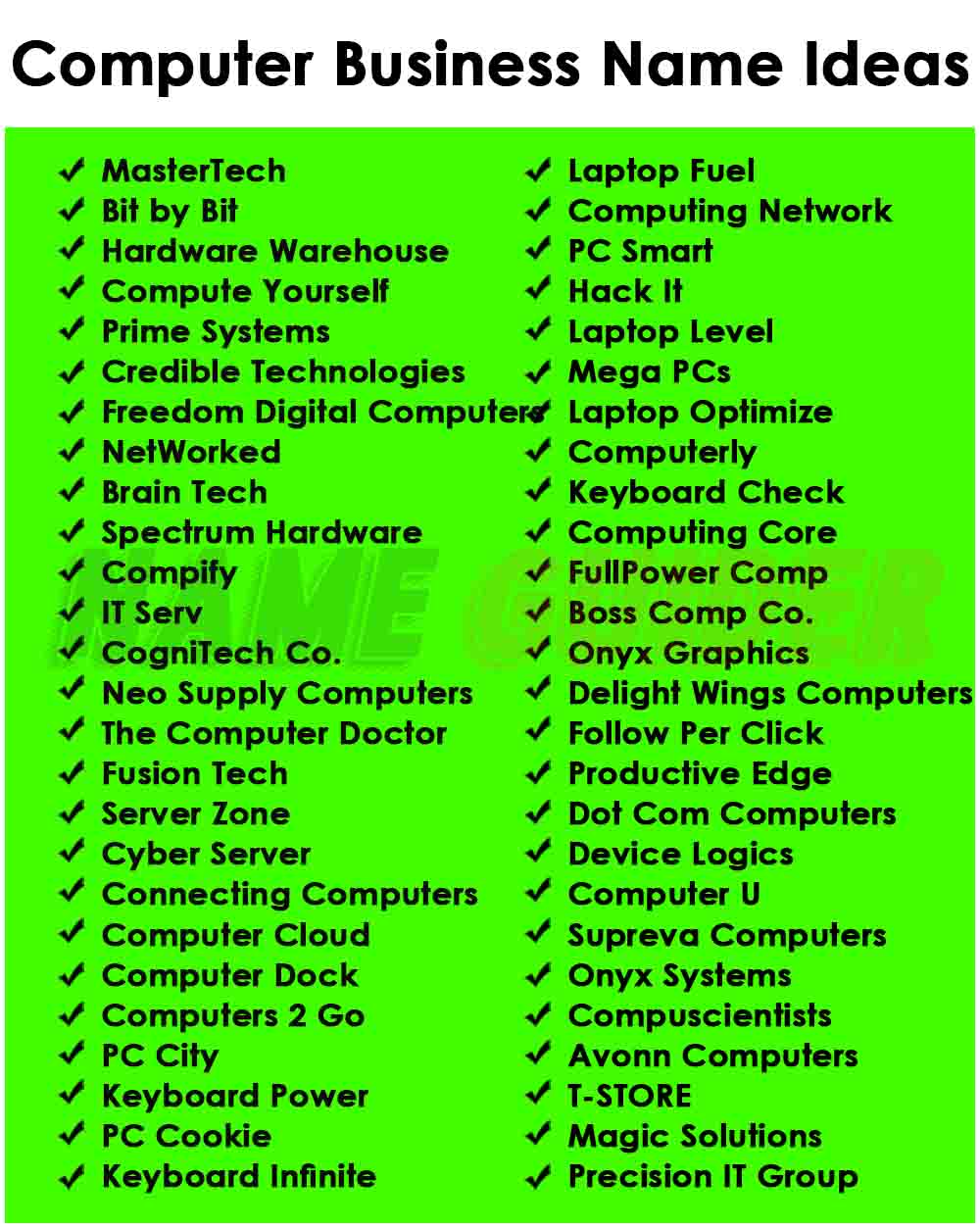 400+ Computer Company And Business Name Ideas Name Guider
