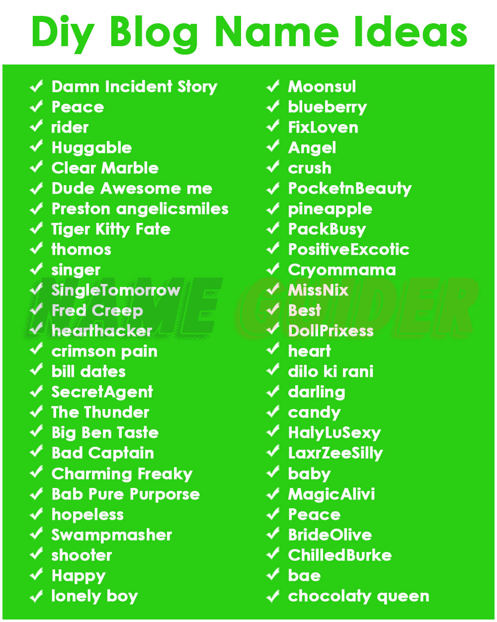 850+ Diy Blog Name Ideas (2023) Name Guider