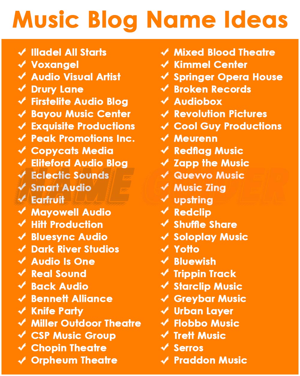 350+ Music Blog Name Ideas (2023) Name Guider
