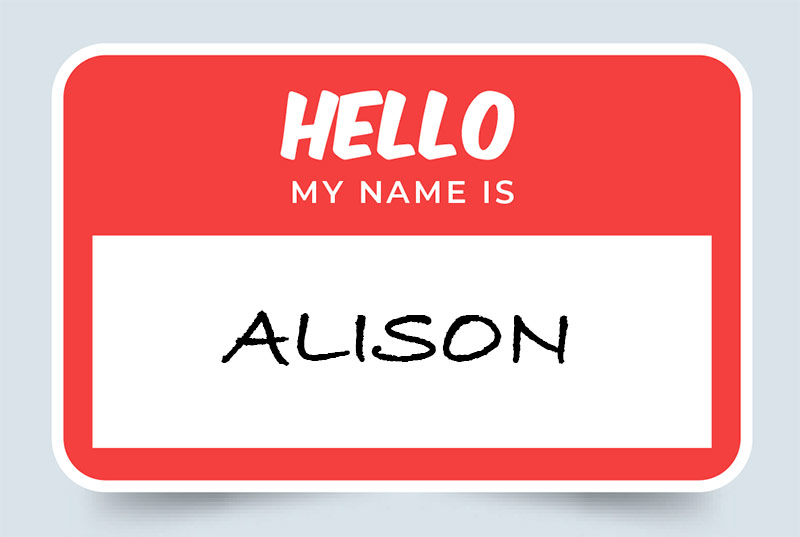 Alison Name Meaning Origin and Significance