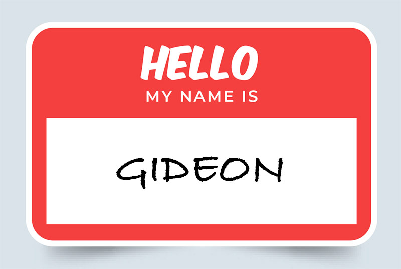 Gideon Name Meaning Origin and Significance