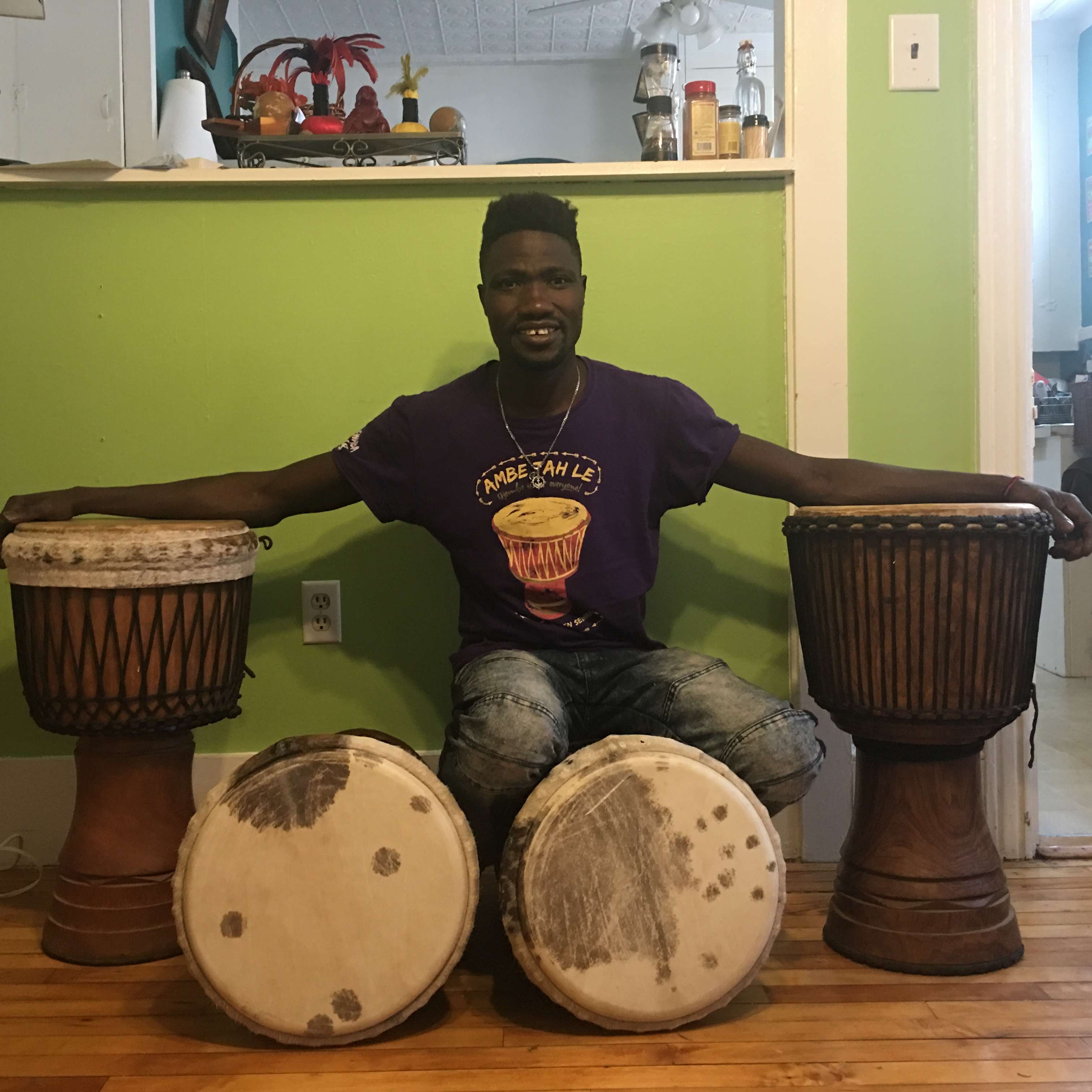 Namory Keita Master Village Drummer Drums/Repair