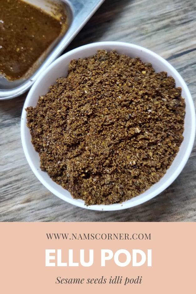 Ellu Podi Recipe Sesame seeds idli podi recipe Sesame seeds lentil