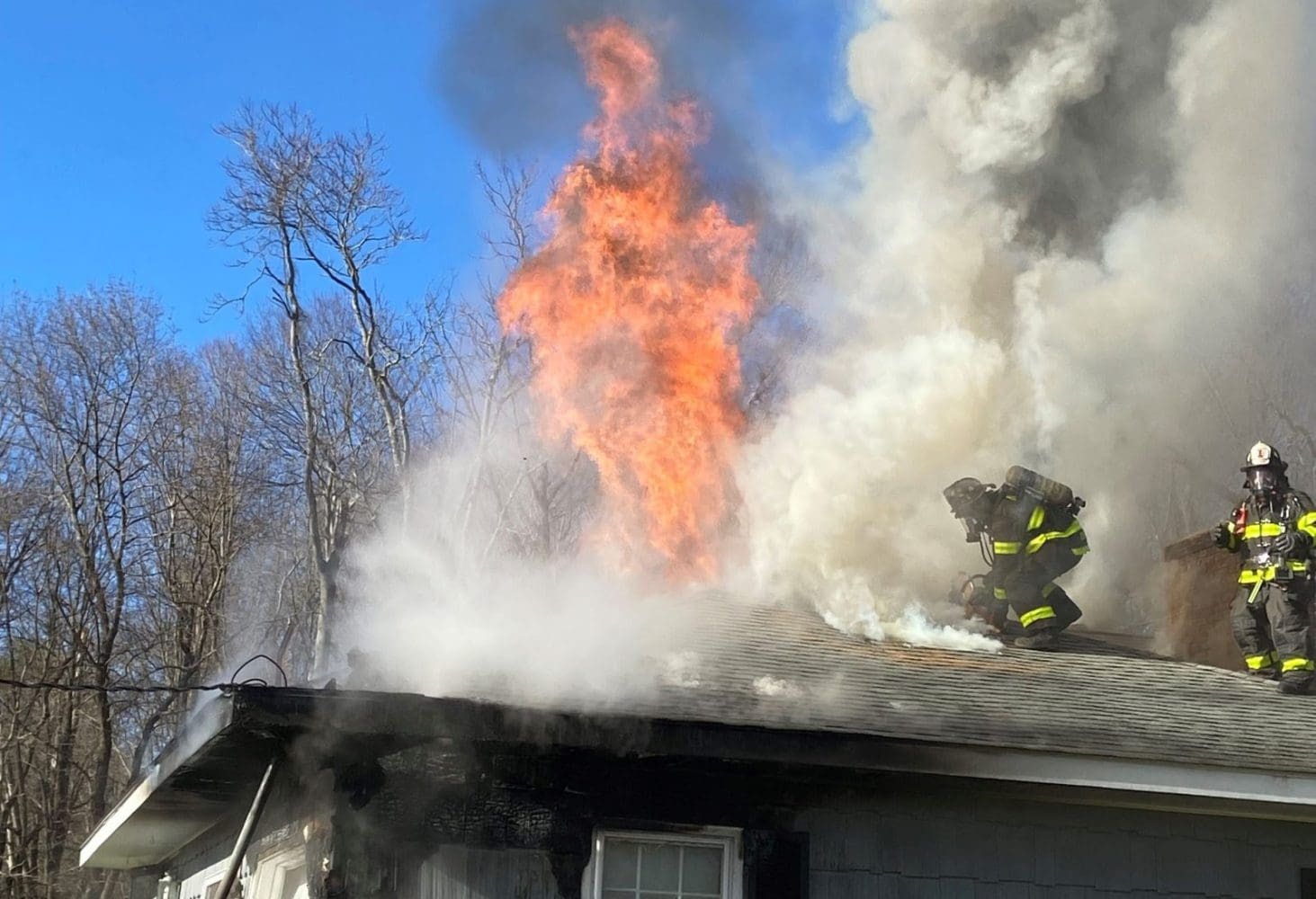 Norwalk photos Fire on Betmarlea Road Nancy on Norwalk