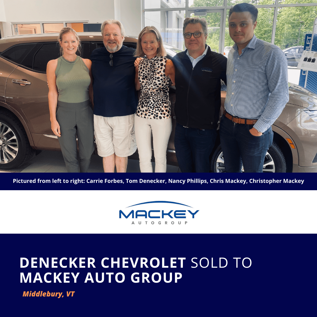 Nancy Phillips Associates Announces the Sale of Denecker Chevrolet in