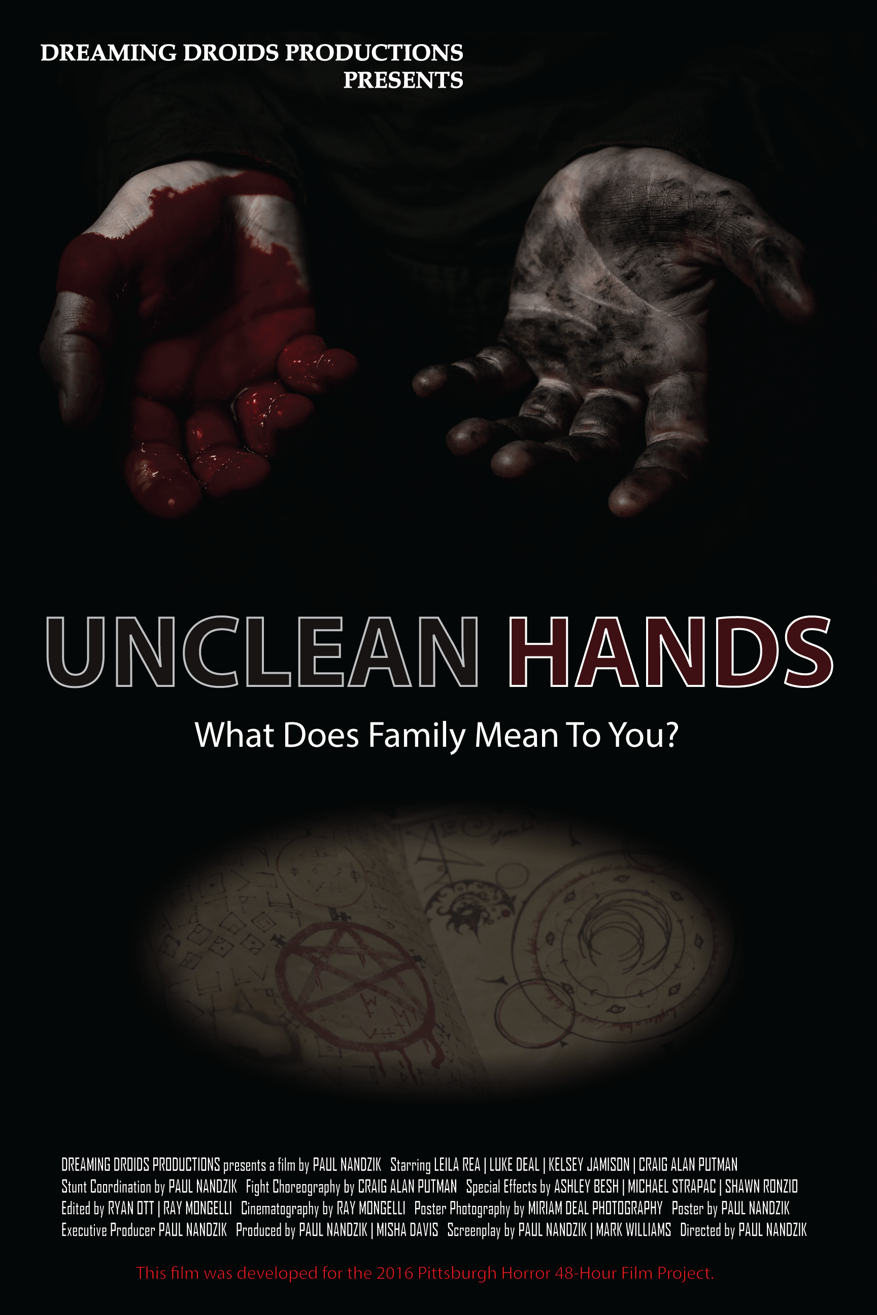 Poster_UncleanHands_cleanv4 Paul Nandzik