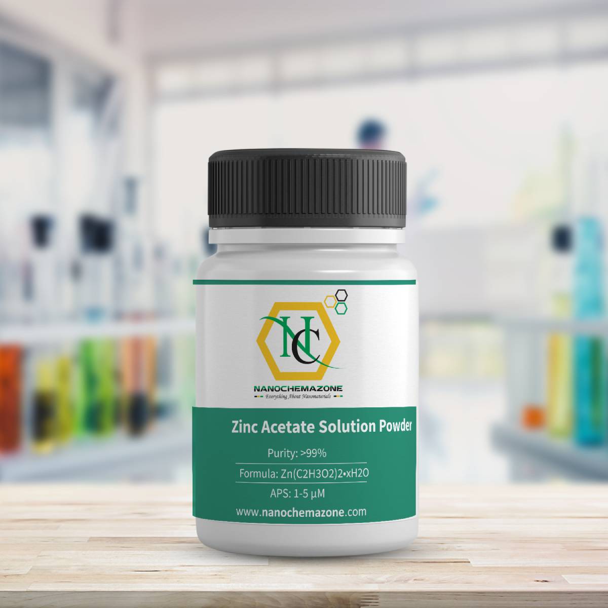 Zinc Acetate Solution Powder Low Price 1 Highly pure Nanochemazone