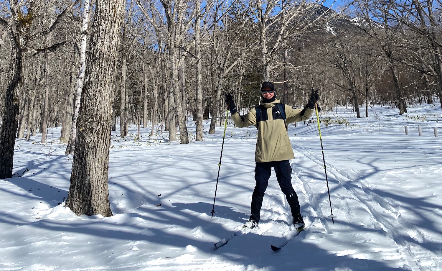 Backcountry Crosscountry Skiing Tour! 鬼怒川ラフティング No1 のナオック NAOC