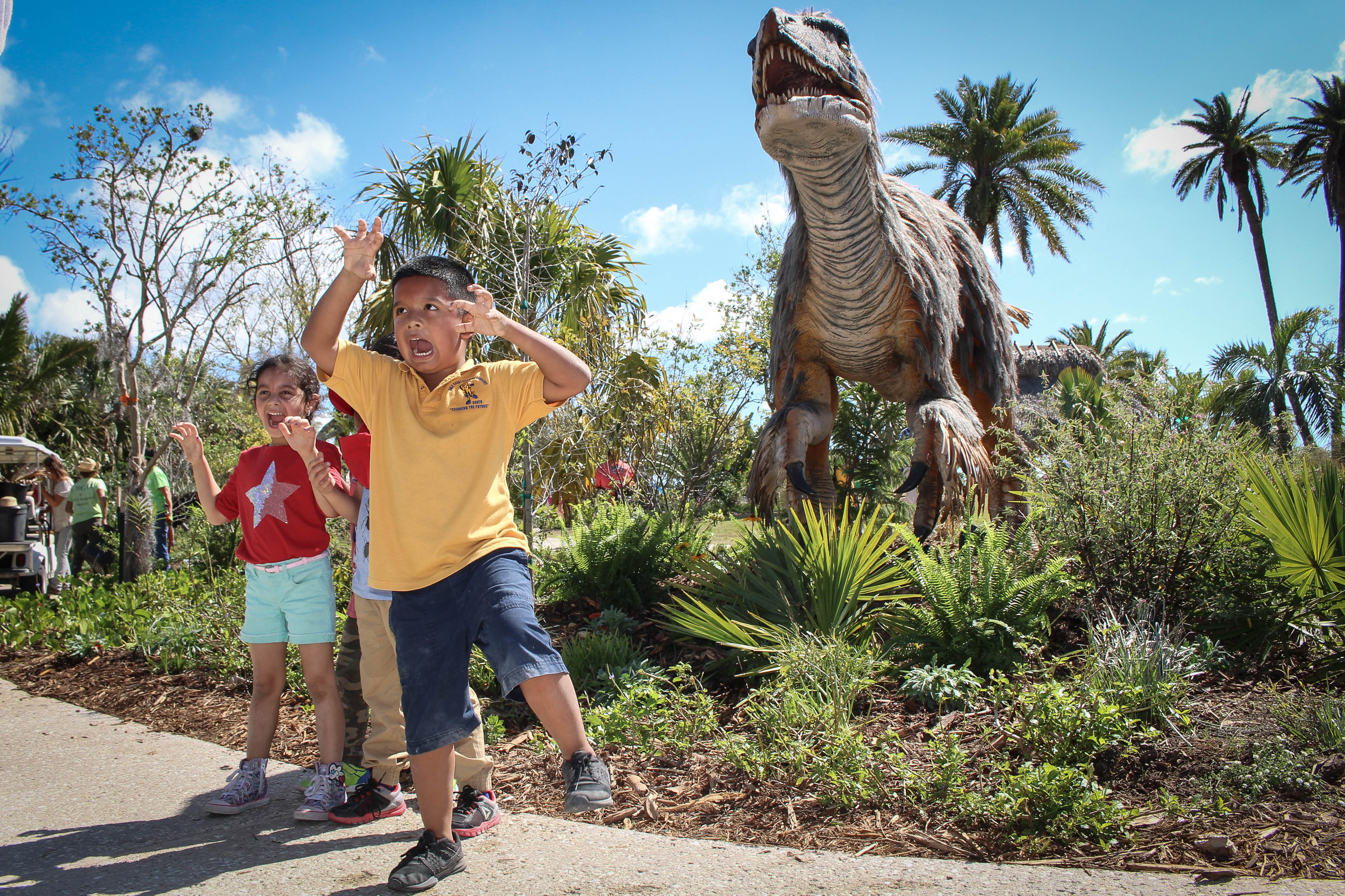 Dinosaurs Back with a Roar! Naples Botanical Garden