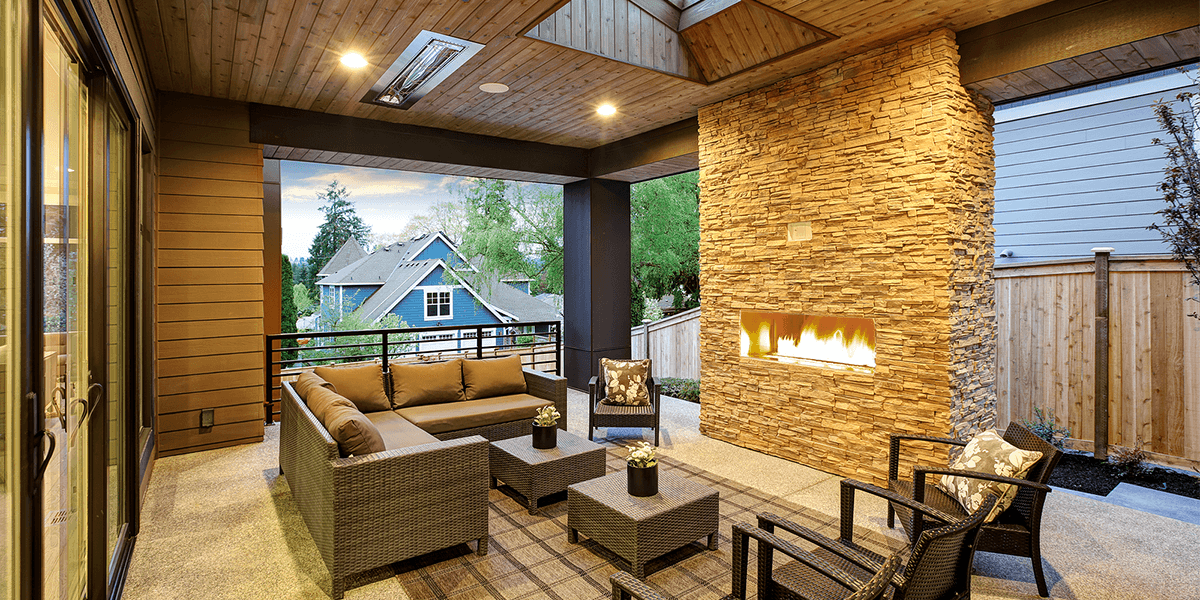 Let Your Outdoor Fireplace Shine with these Outdoor Party Ideas