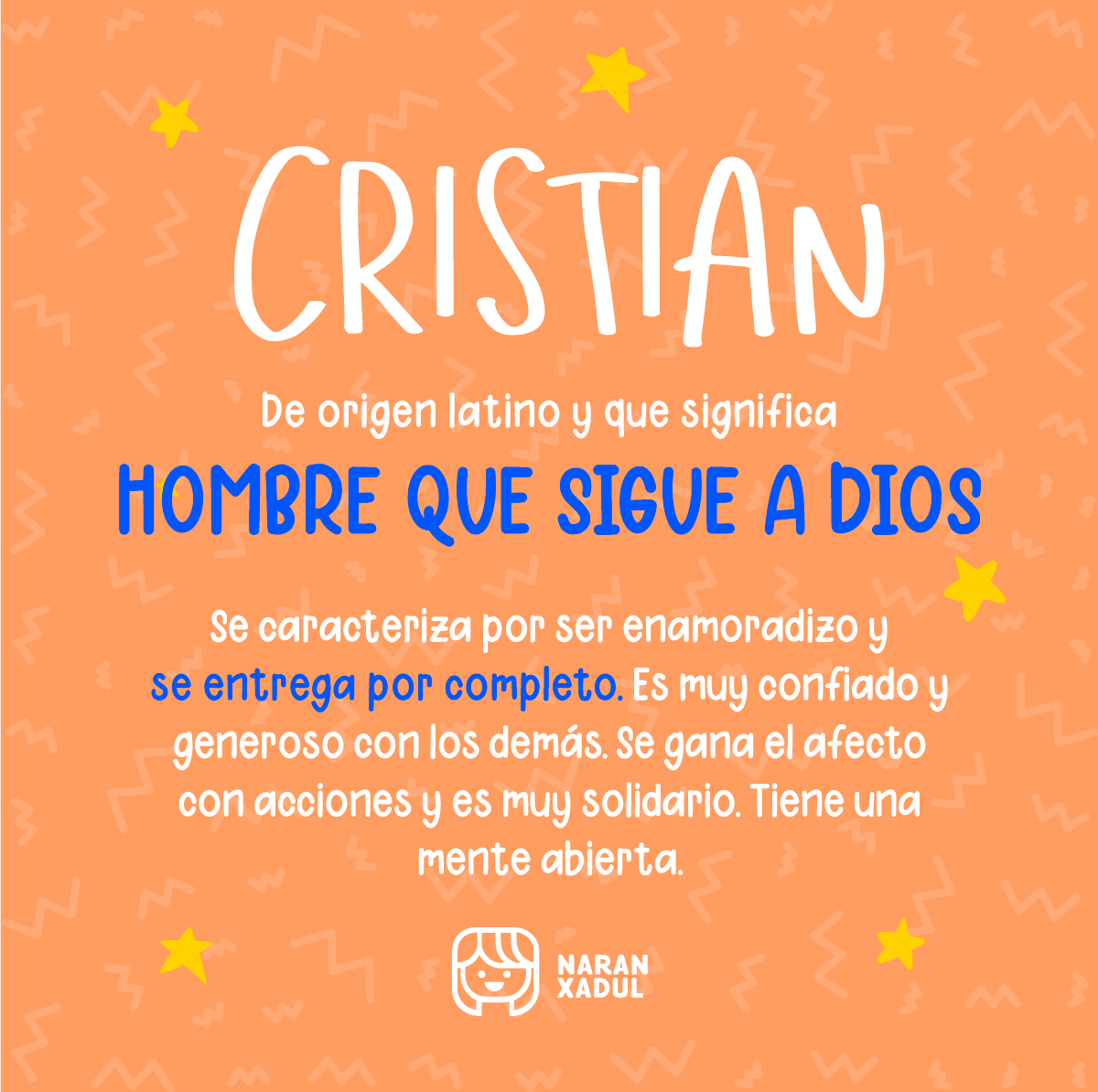 Significado del nombre Cristian