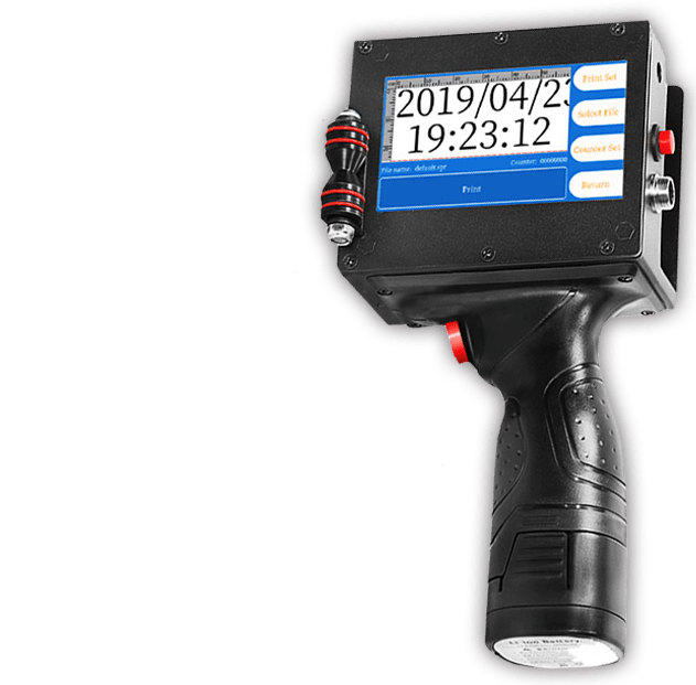 NasaJet® handheld printer / portable inkjet printer your mobile printing solution