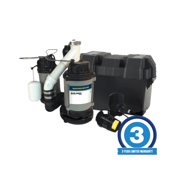 Blue Angel 1/3 HP Sump Combo Nash Distribution Sump Pumps