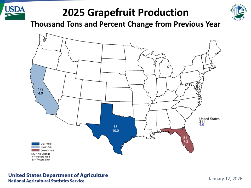 USDA National Agricultural Statistics Service Charts and Maps