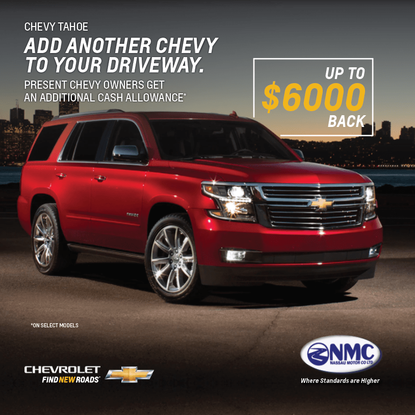 Add a Chevrolet Tahoe to your driveway Nassau Motor Company