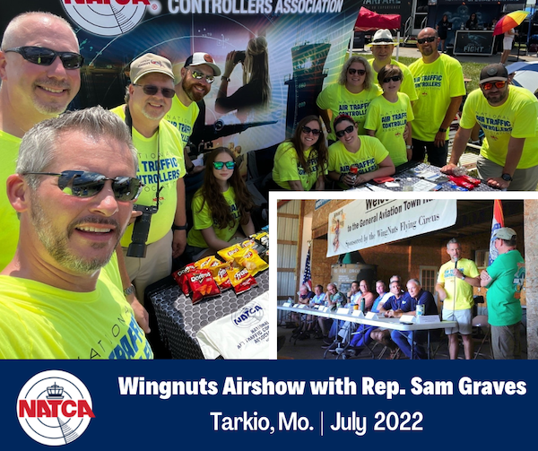 NATCA Leaders Represent Air Traffic Profession at Wingnuts Tarkio