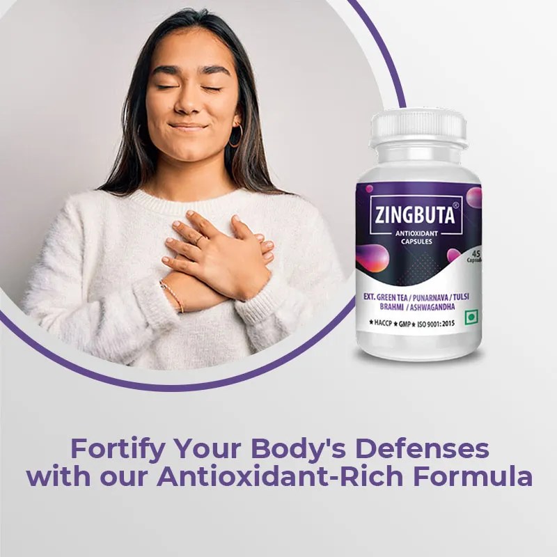 Buy Best Zingbuta Antioxidant Supplement Online Antioxidant Capsule