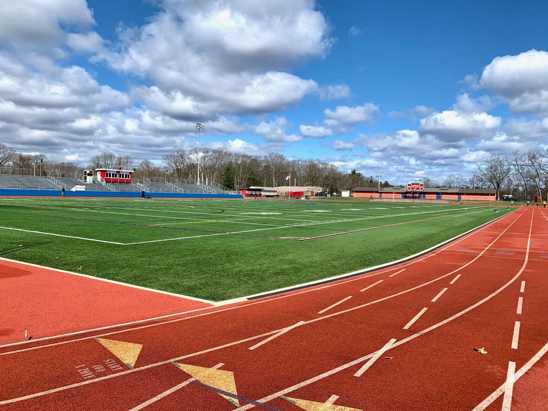 Add 1 more to list of things you can't do at Natick's Memorial track