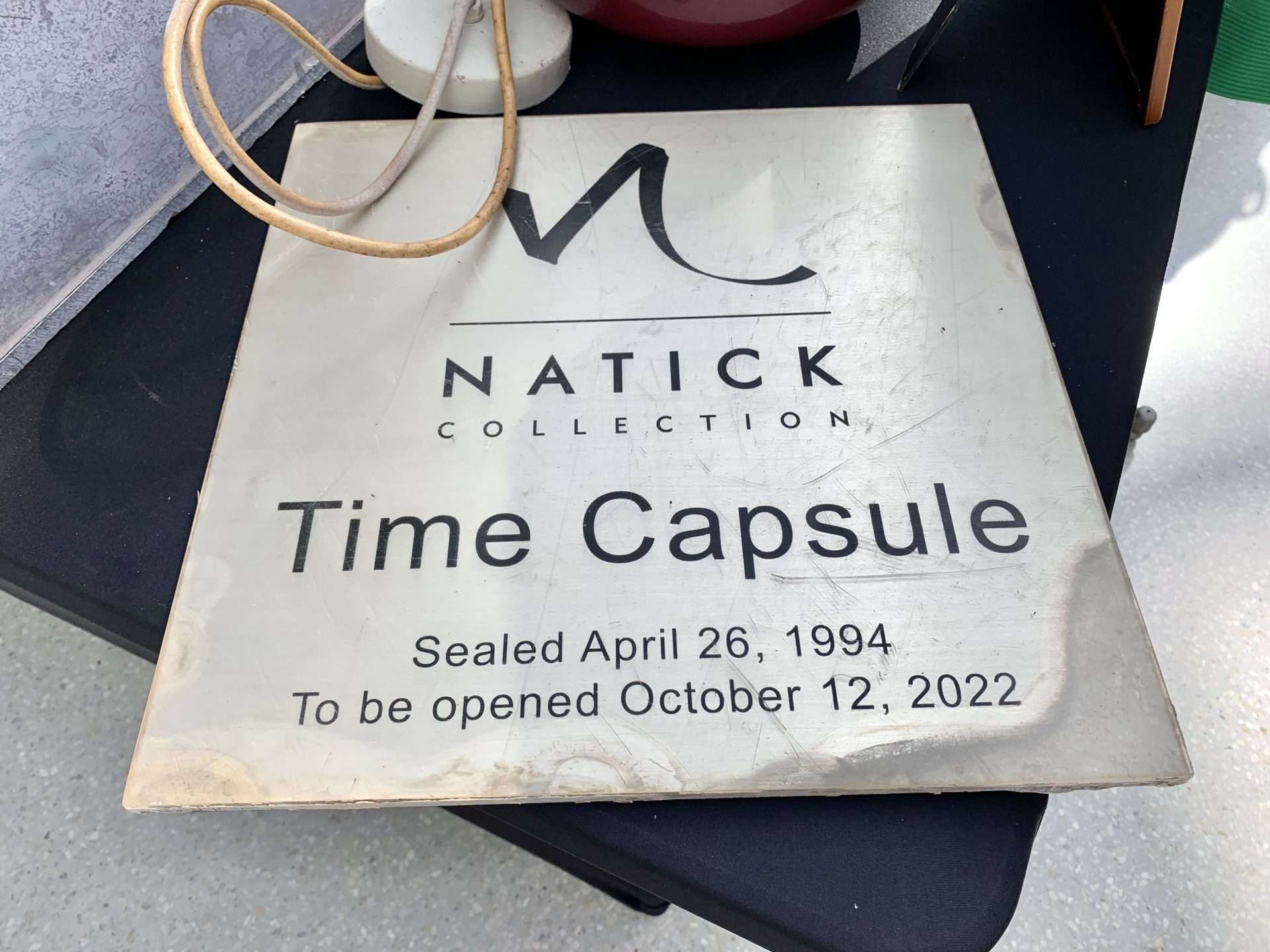 Natick Mall revisits 20th century with time capsule unveiling Natick