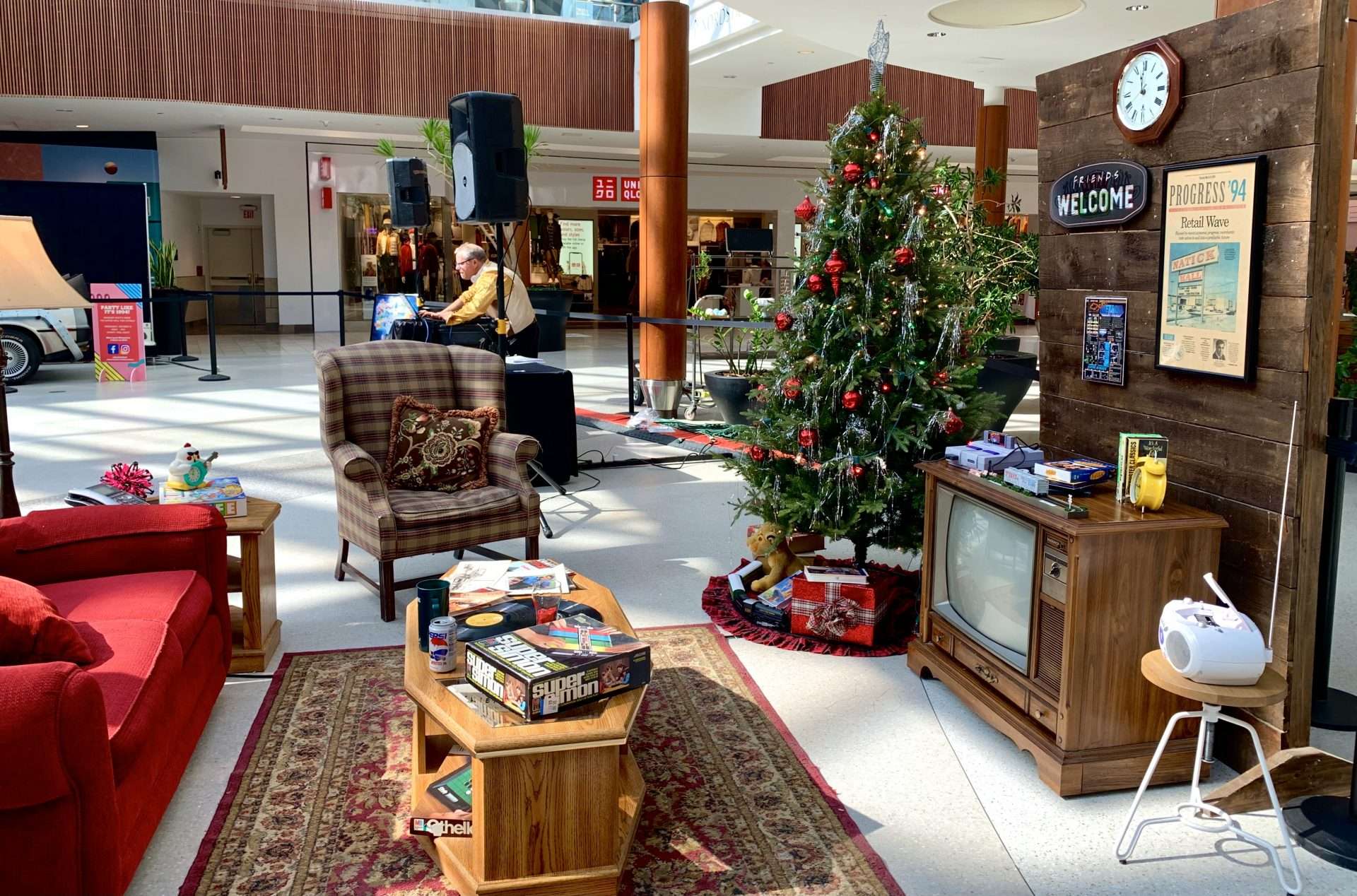 Natick Mall revisits 20th century with time capsule unveiling Natick
