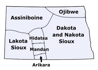 Map Of Indian Reservations In South Dakota North Dakota Indian Tribes And Languages