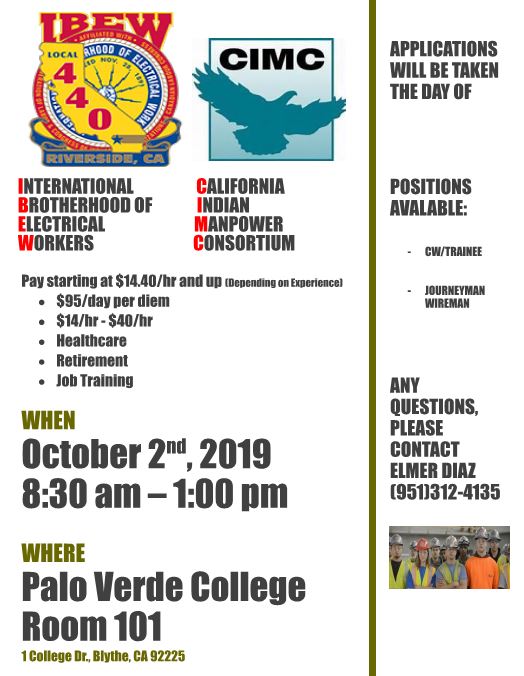 IBEW Recrutiment Event Nativehire