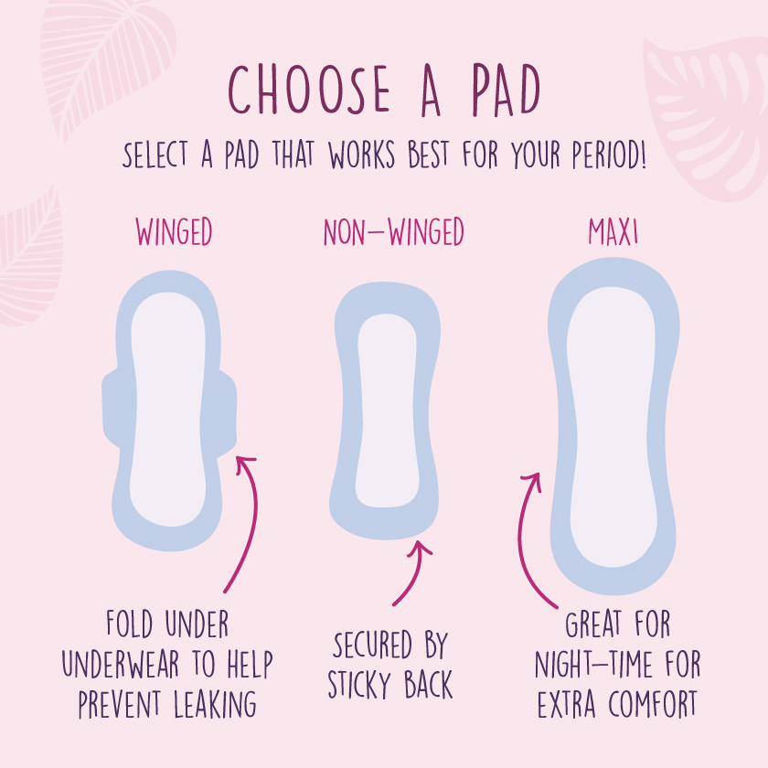 How To Use Pads Correctly at Nancy Fournier blog