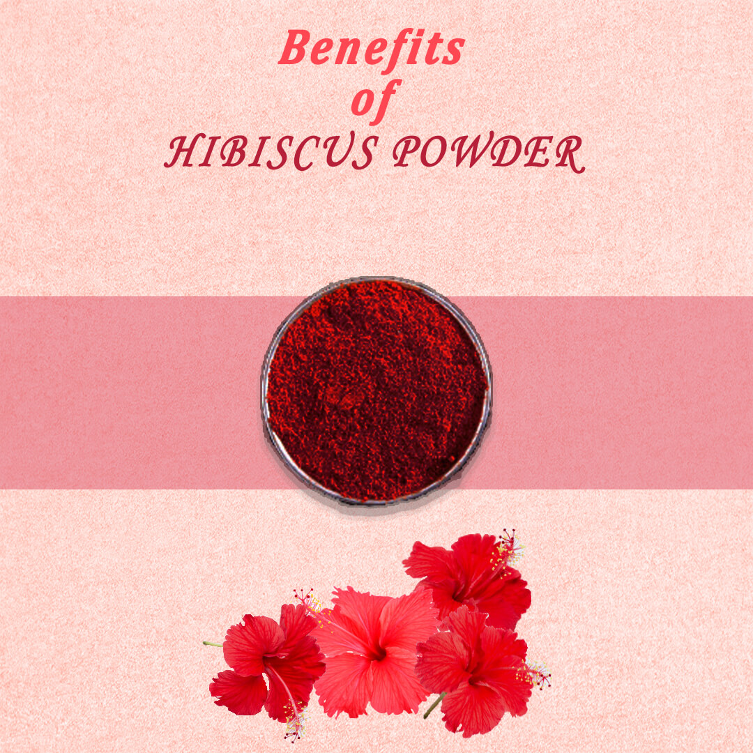 Hibiscus powder for skin whitening at home Nattfru