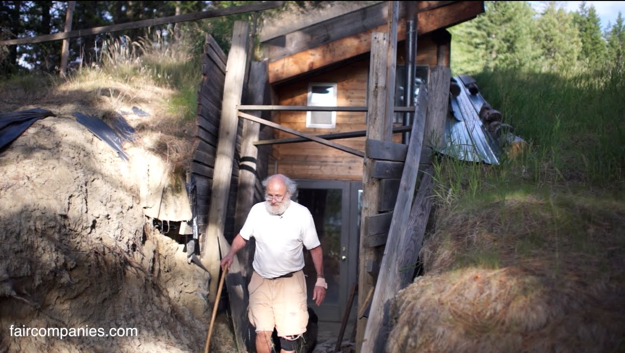 How This Idaho Oldtimer Constructed An Ideal Underground Home for Less