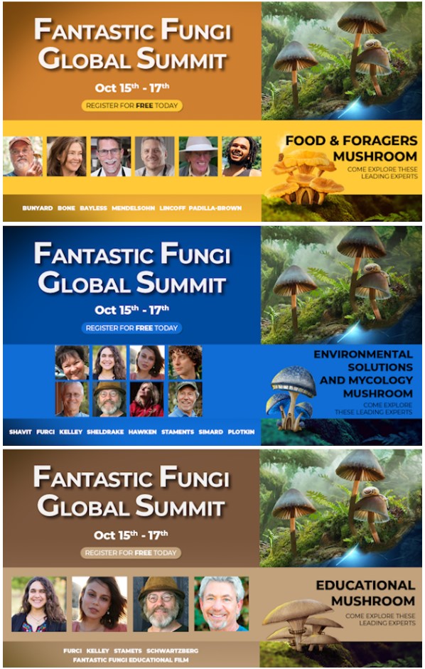 Free Fantastic Fungi Global Summit Oct 1517